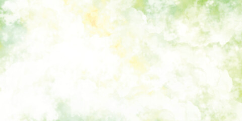 Watercolor background. Soft background. Green background. Abstract background.