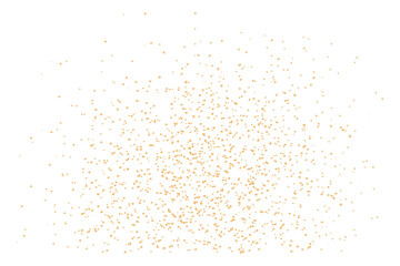 PNG Gold flakes, effect element, transparent background