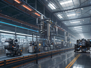  hi-tech industrial factory