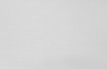 White hessian texture background, blank white hessian pattern background