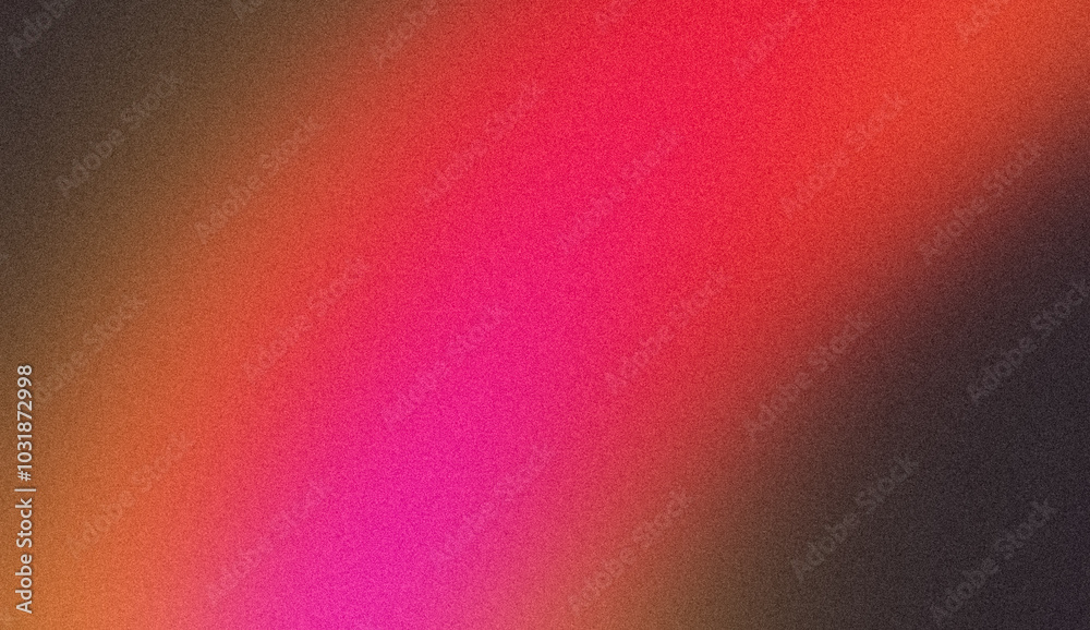 Canvas Prints red orange grainy gradient backdrop design background, copy space.