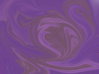 Abstract creative art with purple liquid flow. Modern contemporary artwork. Fluid acrylic painting