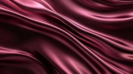 Fototapeta premium Captivating Crimson Folds: A Mesmerizing Fabric of Elegance