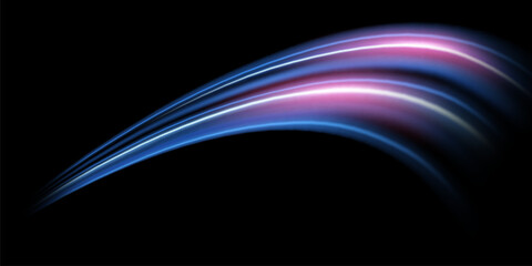 beautiful light speed line background on black background abstract design vector illustration