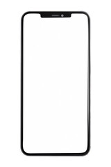 Mobile phone screen mockup png digital device