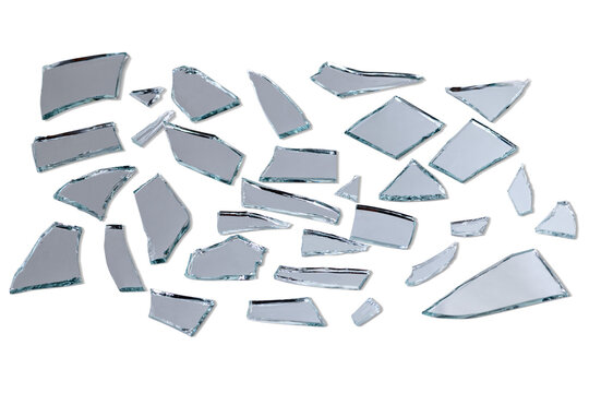 PNG shattered mirror background transparent