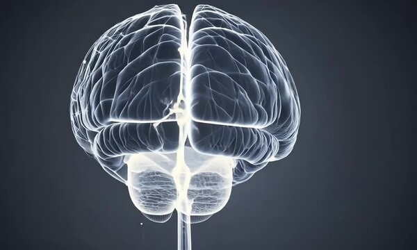 Intricate Digital Brain Neural Network Connectivity Futuristic Concept  Abstract technological background with glowing neural pathways representing the complexity of the human mind and intelligence 