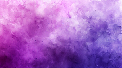 Fototapeta premium violet purple rectangular watercolor background. Festive day concept banner. For text and card