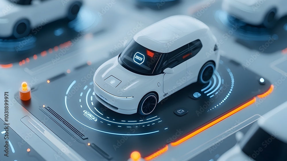 Poster Innovative Smart Parking System with Sensor Technology Indicating Available Spaces to Optimize Urban Mobility and Enhance Driver Convenience