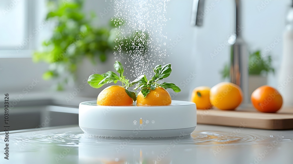 Fototapete iot water leak sensors installed under kitchen sinks and appliances for secure and protected home au