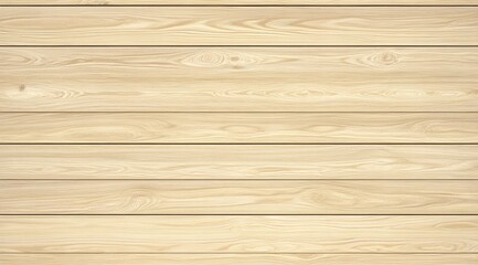 Fototapeta premium Light beige wood background, top view with high resolution, neutral tones, soft shadows, and natural colors, showcasing detailed textures and hyper-realistic quality.