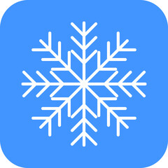 Snowflake icon. Snowflake shape. Christmas Vector image