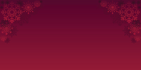 Christmas background of snowflakes, for banners and sites. For covers and posters. Vector illustration.