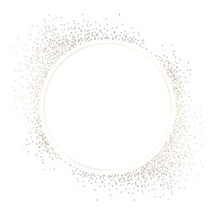 Luxury png frame, transparent background