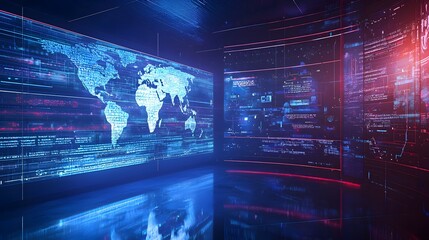 Futuristic Quantum Internet News Broadcast with Global Coverage and Secure Communication