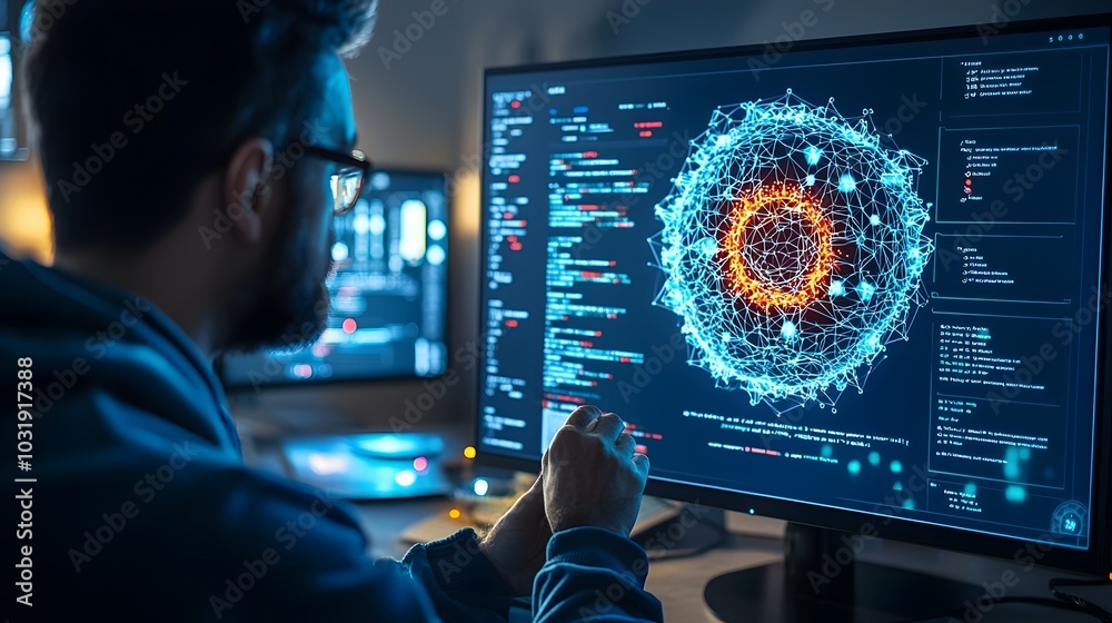 Aufkleber Trojan Malware Alert Detected During Routine Security Scan on Computer System Indicating a Potential Cybersecurity Threat That Requires Immediate Attention and Action