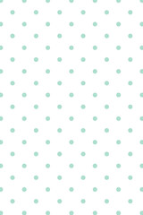 Mint green polka dots pattern design element