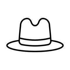 Hat line icon