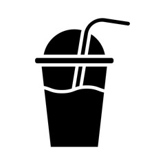 Smoothie glyph icon