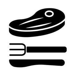 Lean Meat glyph icon
