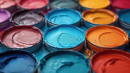 Craftsmanship, vibrant colors, creative process, studio shot, detailed