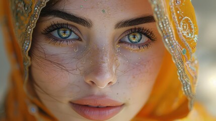 Cultural Festival, vibrant colors, traditional attire, dynamic scenes, inviting