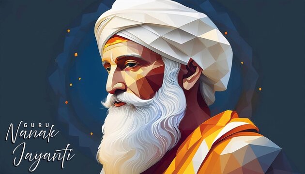 Guru Nanak Jayanti Poster Design