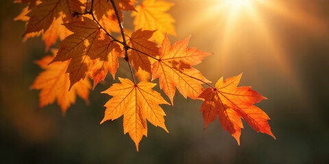 Fototapeta premium Golden Leaf Embrace-8