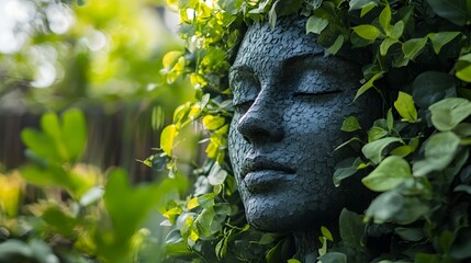 Obraz premium Emotional Recycling Center Healing Through Nature s Embrace