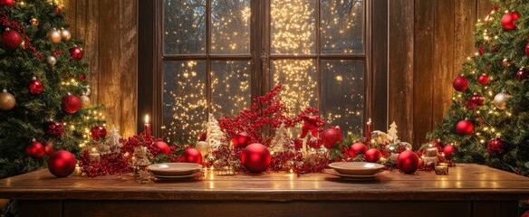 The Festive Christmas Dinner Table