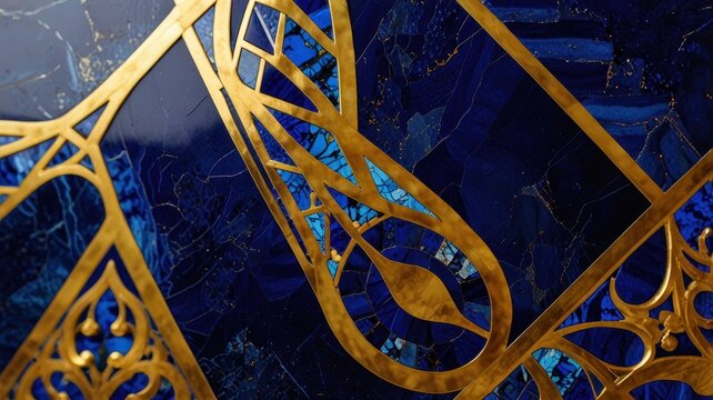 Dive into the depths of space with our collection of lapis lazuli backgrounds. The rich blue color with gold flecks will create an atmosphere of luxury and mystery in your design.
