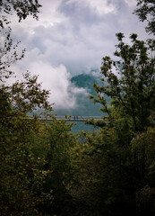 Natural landscape in northern Italy
