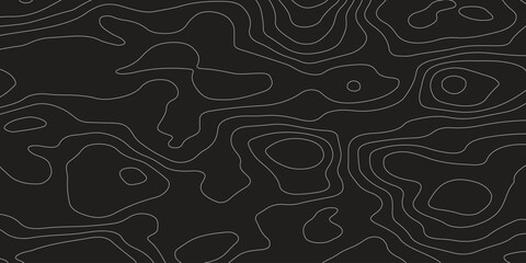 pattern with lines. topographic map seamless pattern. abstract topography vector background. seamless pattern