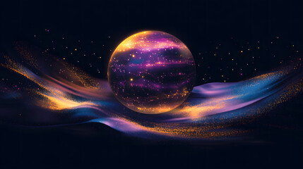 Pulsating Orb Floating in the Cosmic Void