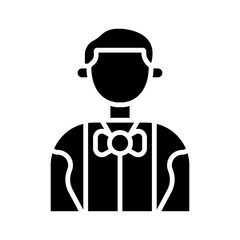 Groom’s Tuxedo glyph icon