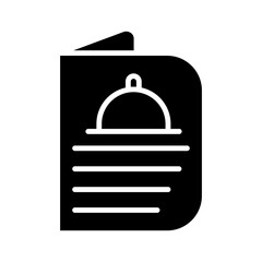 Wedding Menu glyph icon