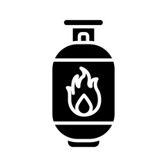 Gas Cylinder glyph icon