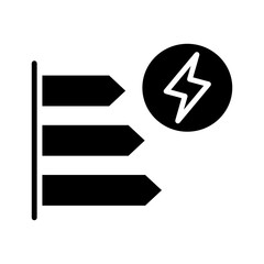 Energy Efficiency glyph icon