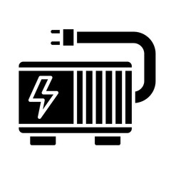 Power Source glyph icon