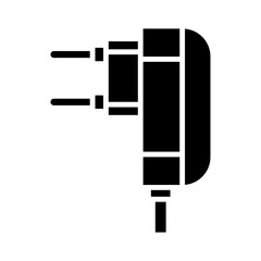 Electric Plug Adapter glyph icon