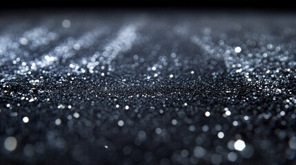 Captivating Glittering Monochrome Sparkle Background