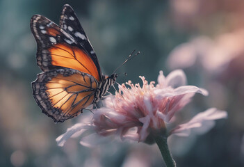 Butterfly on a flower