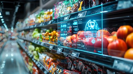 AI Driven Dynamic Pricing and Promotions Display in a Modern Retail Store Environment