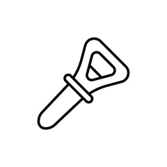 Fototapeta premium Can opener outline icons, minimalist vector illustration ,simple transparent graphic element .Isolated on white background