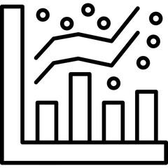 Fototapeta premium Diagram Icon