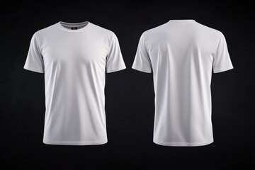 blank white t shirt by generative ai