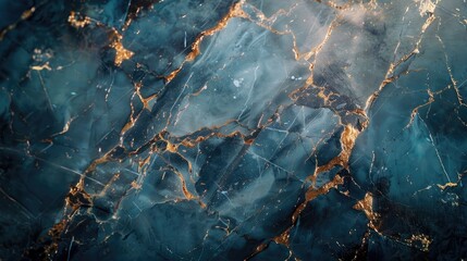 Fototapeta premium Marble stone pattern with gold veins,