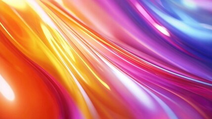 Obraz premium Vibrant Colorful Light Bokeh