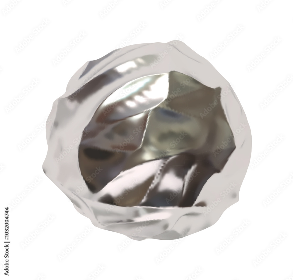 Poster iron metaball shapes of objects realistic 3d design. meteorites asteroids comet round ball spherical