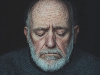 Obraz premium Portrait of a worker in an office setting, displaying emotions of stress and disappointment after receiving negative news such as termination, layoff, or bankruptcy. Concept of job loss